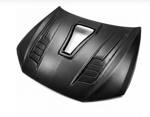 German Car Accessories 2019+ Audi A7/S7/RS7 Glass Engine Cover V1 Style Carbon Fiber C8
