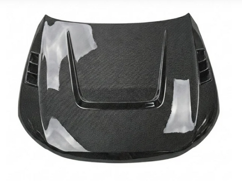German Car Accessories 2008-2012 Audi A5/S5/RS5 V Style Carbon Fiber Hood B8