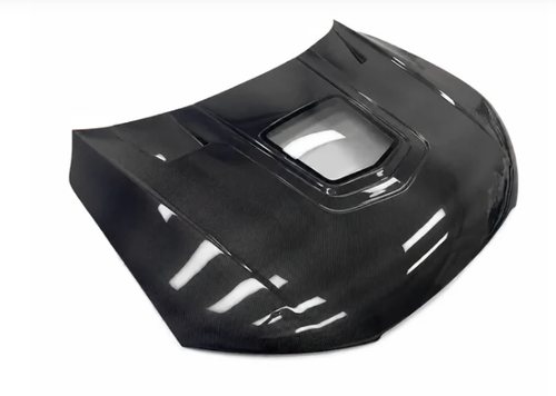 German Car Accessories 2012-2018 Audi A7/S7/RS7 Glass Engine Cover Style Carbon Fiber Hood C7/C7.5