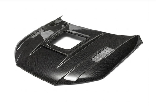 German Car Accessories 2017-2025 Audi A4/S4/RS4 Glass Engine Cover Carbon Fiber Hood B9/B9.5