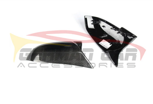 German Car Accessories 2012-2020 BMW 3-Series/4-Series M-Style Carbon Fiber Mirror Caps F30/F31/F32/F33/F36