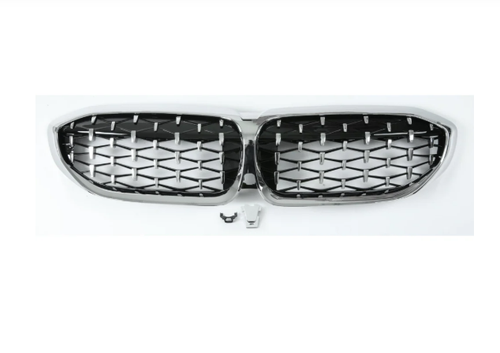 German Car Accessories 2019-2022 BMW 3-Series Diamond Kidney Grilles G20