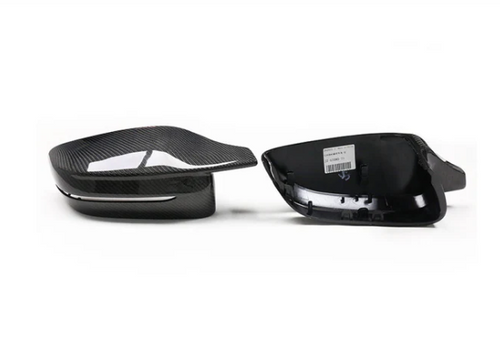 German Car Accessories 2019+ BMW 8-Series M-Style Carbon Fiber Mirror Caps G14/G15/G16