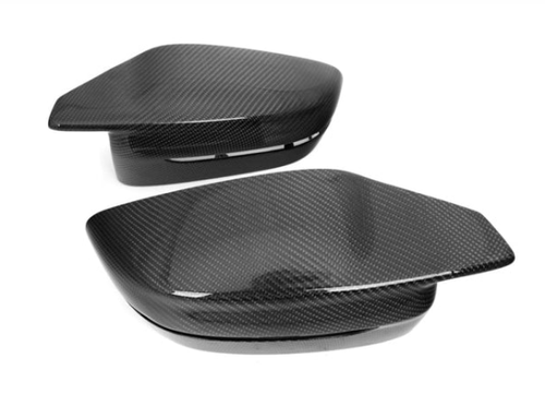 German Car Accessories 2021+ BMW M3/M4 Carbon Fiber Mirror Caps G80/G82/G83
