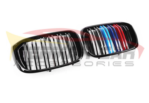 German Car Accessories 2018-2021 BMW X3/X3M/X4/X4M Dual Slat Kidney Grilles G01/F97/G02/F98