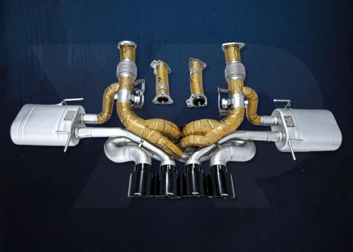 Yonristic Performance Chevrolet Corvette C8 Z06 VANTA GOLD™ Exhaust System