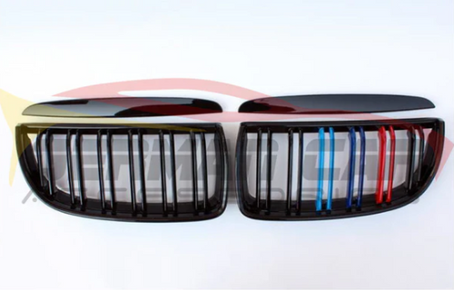 German Car Accessories 2005-2008 BMW 3-Series Dual Slat Kidney Grilles E90/E91/E92/E93 Pre LCI