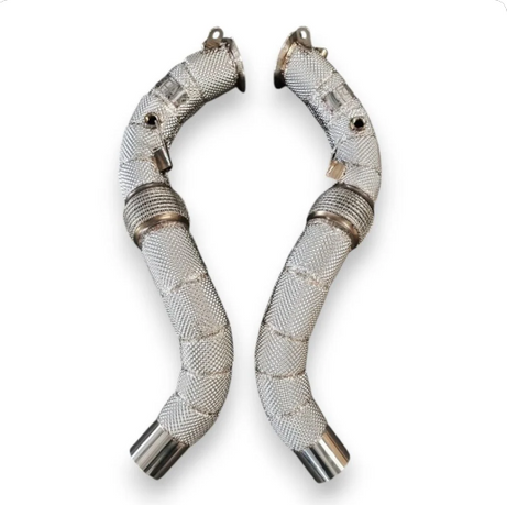 German Car Accessories 2018-2023 BMW M550i Downpipes G30