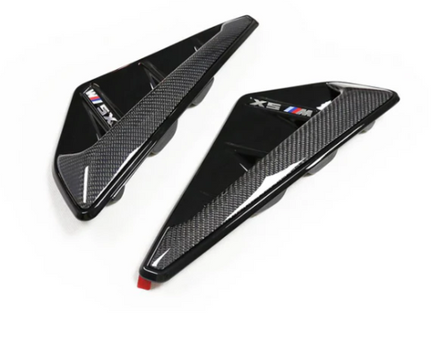 German Car Accessories 2019-2023 BMW X5 M Performance Style Carbon Fiber Side Vent Trim G05