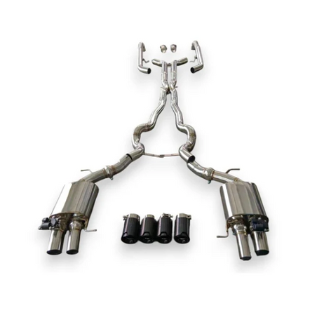 German Car Accessories 2011-2016 BMW 550i Valved Sport Exhaust System F10