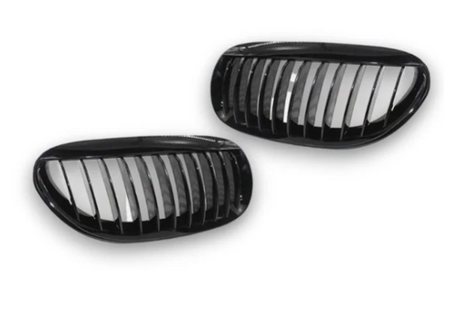 German Car Accessories 2005-2010 BMW 6-Series/M6 Single Slat Kidney Grilles E63/E64