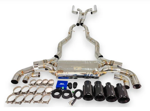 German Car Accessories 2018-2023 BMW M550i Valved Sport Exhaust System G30
