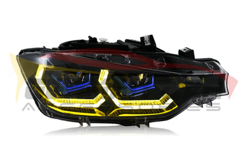 German Car Accessories 2012-2018 BMW 3-Series G80 Style Laser LED Headlights F30