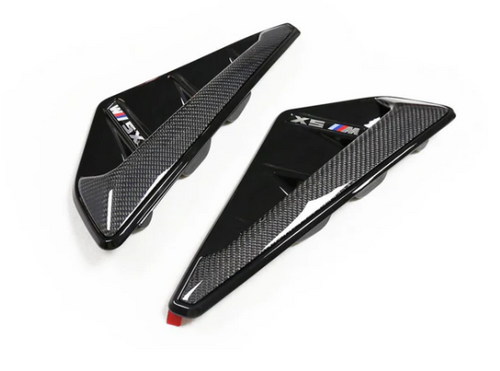 German Car Accessories 2019-2023 BMW X5M Performance Style Carbon Fiber Side Vent Trim F95