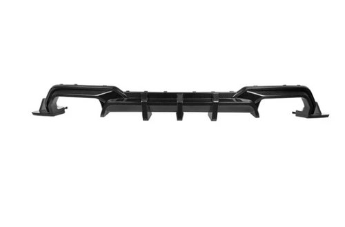 German Car Accessories 2019+ BMW M8 Carbon Fiber 3 Piece Rear Diffuser F91/F92/F93