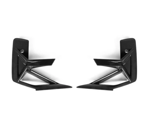 German Car Accessories 2022-2024 BMW X3M Carbon Fiber Front Bumper Side Inserts F97 LCI