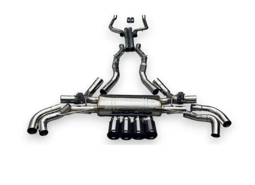 German Car Accessories 2023+ BMW X7 M60i Valved Sport Exhaust System G07