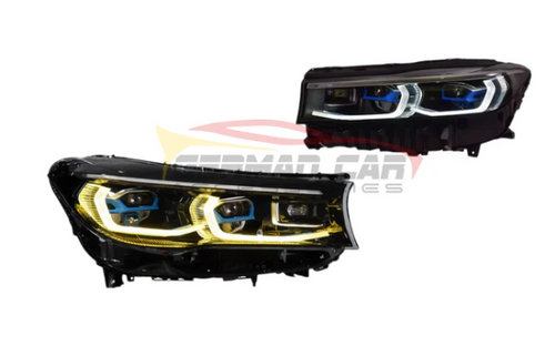 German Car Accessories 2016-2019 BMW 7-Series LCI Style LED Headlights G11/G12