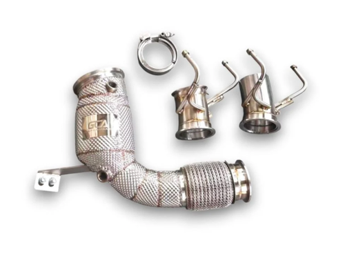 German Car Accessories 2023+ BMW X1/X2 Downpipe U10/U11 B46/B48