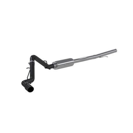 MBRP 2019 Chevrolet/GMC 1500 Silverado/Sierra 4.3L & 5.3L 3 in Cat Back, Single Side (Black Coated) mbrpS5087BLK