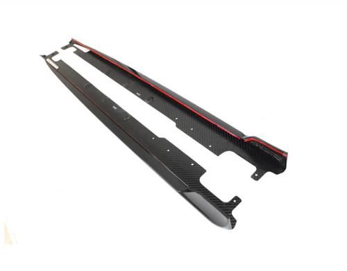 German Car Accessories 2023+ BMW 3-Series Carbon Fiber Side Skirts G20 LCI