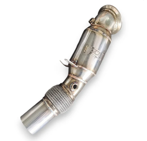 German Car Accessories 2018-2023 BMW 520i/520e/530i/530e Downpipe G30 B48