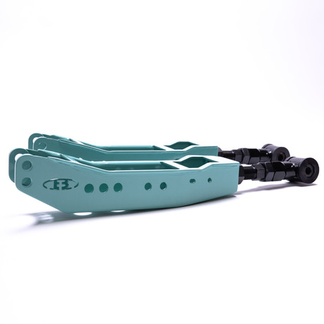 BLOX Racing Rear Lower Control Arms - Teal (2013+ Subaru BRZ/Toyota 86 / 2008-2023 Subaru WRX/STI) bloBXSS-50010-TL