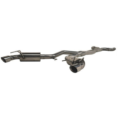 MBRP 2010 Chev Camaro V8 6.2L 6 Speed Dual Cat Back Round Tips (11 Conv. MUST purchase mbrpAD1710) mbrpS7018409