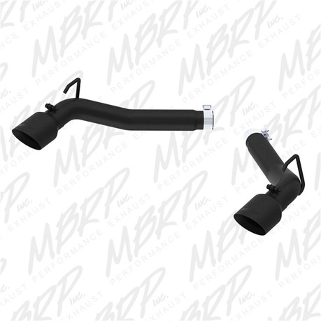 MBRP 2010-2015 Chevrolet Camaro V8 6.2L 3in Black Coated Axle Back Muffler Delete mbrpS7019BLK