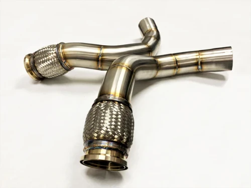 Evolution Racewerks Competition Series Catless Secondary Downpipes 2019-23 X5M/X6M S63M Engine