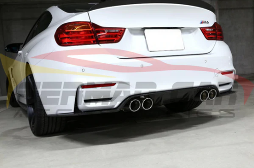German Car Accessories 2014-2021 BMW M3/M4 Carbon Fiber 3D Style Diffuser F80/F82/F83