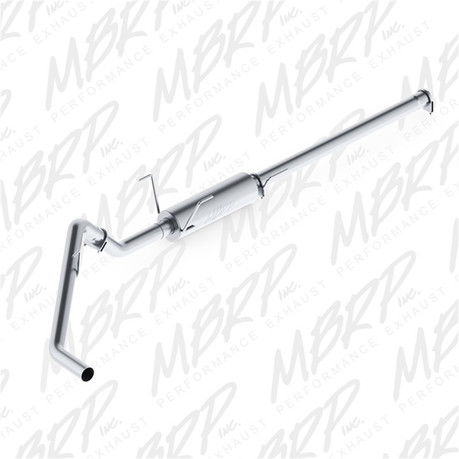 MBRP 03-13 Ram Hemi 2500/3500 5.7L Alum 3in Cat Back Single Side Exit mbrpS5148P