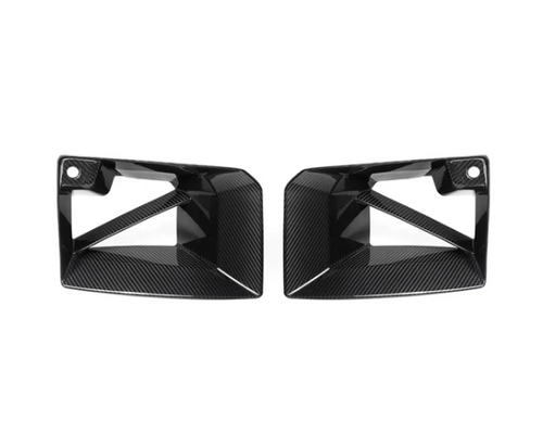 German Car Accessories 2023+ BMW M2 Carbon Fiber M Performance Style Front Bumper Air Ducts Replacements G87