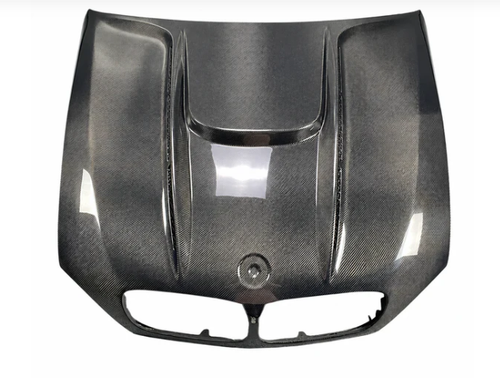 German Car Accessories 2007-2014 BMW X5/X6/X5M/X6M H Style Carbon Fiber Hood E70/E71