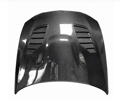 German Car Accessories 2008-2011 BMW M3 V Style Carbon Fiber Hood E90