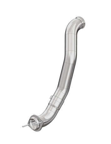 MBRP 08-10 Ford 6.4L Powerstroke 4in Turbo Down-Pipe Aluminized mbrpFALCA455