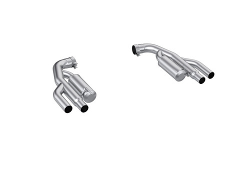 MBRP 2018+ Ford Mustang GT 5.0L Aluminized 3in Street to Race Conversion Kit mbrpMDA7205