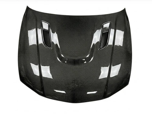 German Car Accessories 2008-2013 BMW 1-Series M Style Carbon Fiber Hood E82/E88
