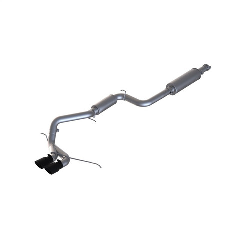 MBRP 13-17 Ford Focus ST 2.0L EcoBoost Dual Center Outlet T409 3in Cat Back w/ Black Tips mbrpS4200409BT