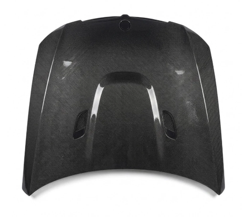 German Car Accessories 2009-2012 BMW 3-Series V Style Carbon Fiber Hood E90/E91 LCI