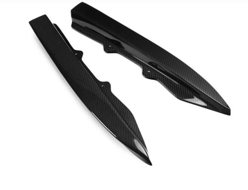 German Car Accessories 2012-2018 BMW F30 Carbon Fiber Rear Bumper Splitters F30/F31