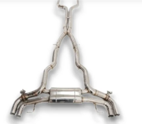 German Car Accessories 2009-2015 BMW 760i Valved Sport Exhaust System F01