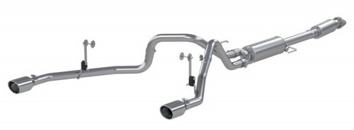 MBRP 2021+ F-150 2.7L/ 3.5L Ecoboost, 5.0L 3in Cat Back 2.5in Dual Split Rear mbrpS5215409
