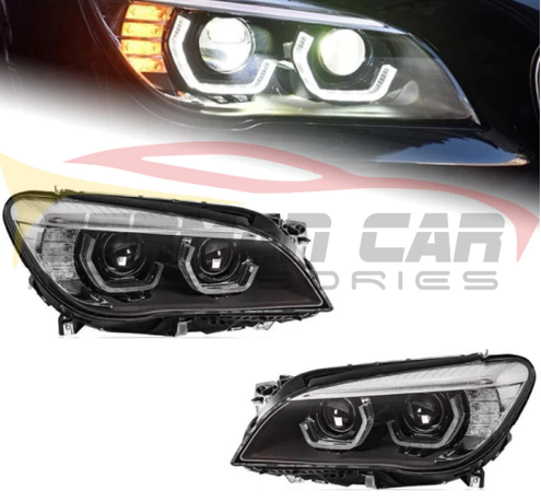 German Car Accessories 2016-2019 BMW 7-Series V2 LCI Style LED Headlights G11/G12