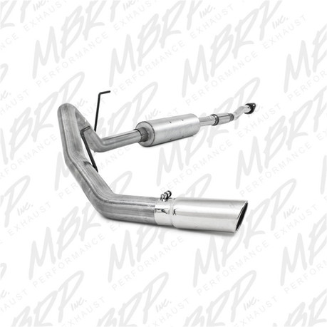 MBRP 11-12 Ford F150 3in Cat Back Single Side Exit Alum Exhaust System mbrpS5230AL