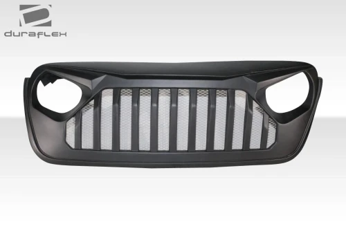 Duraflex 2018-2025 Jeep Wrangler JL Gladiator JT Predator Grille - 1 Piece