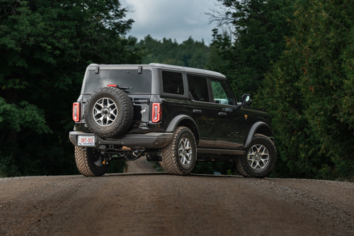 MBRP 2021+ Ford Bronco 2.3L/2.7L EcoBoost 3in Aluminized Steel Catback Exhaust mbrpS5235AL