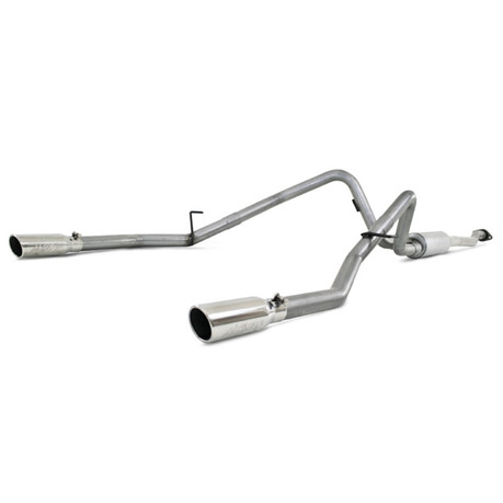 MBRP 11-12 Ford F-150 V6 Ecoboost Alum 2.5in Cat Back Dual Rear Exit Exhaust System mbrpS5240AL