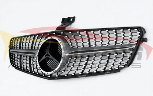 German Car Accessories 2008-2014 Mercedes-Benz C-Class Diamond Style Front Grille W204
