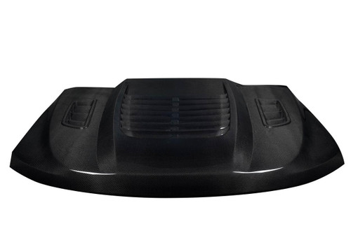 Carbon Creations 2011-2022 Jeep Grand Cherokee Carbon Venom Hood - 1 Piece - 117499